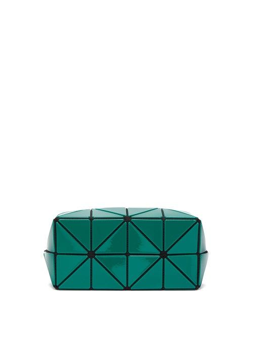 Matchesfashion.com Bao Bao Issey Miyake - Lucent Gloss Square Pouch - Womens - Green