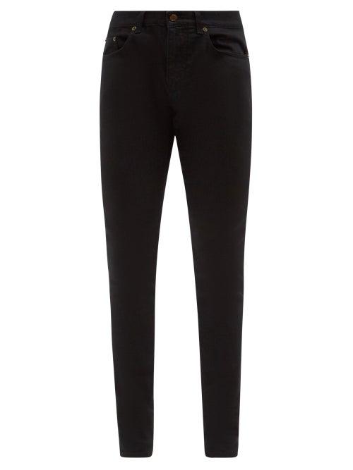 Saint Laurent - Mid-rise Skinny-leg Jeans - Mens - Black