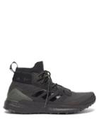 Matchesfashion.com Adidas X Parley - Terrex Free Hiker High-top Recycled-fibre Trainers - Mens - Black Multi