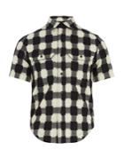 Raf Simons Shrunken-fit Gingham-wool Shirt