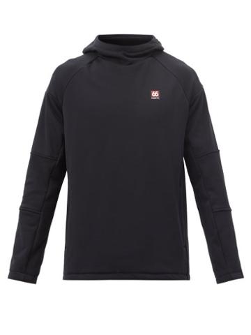 66 North - Tindur Jersey Hooded Sweatshirt - Mens - Black