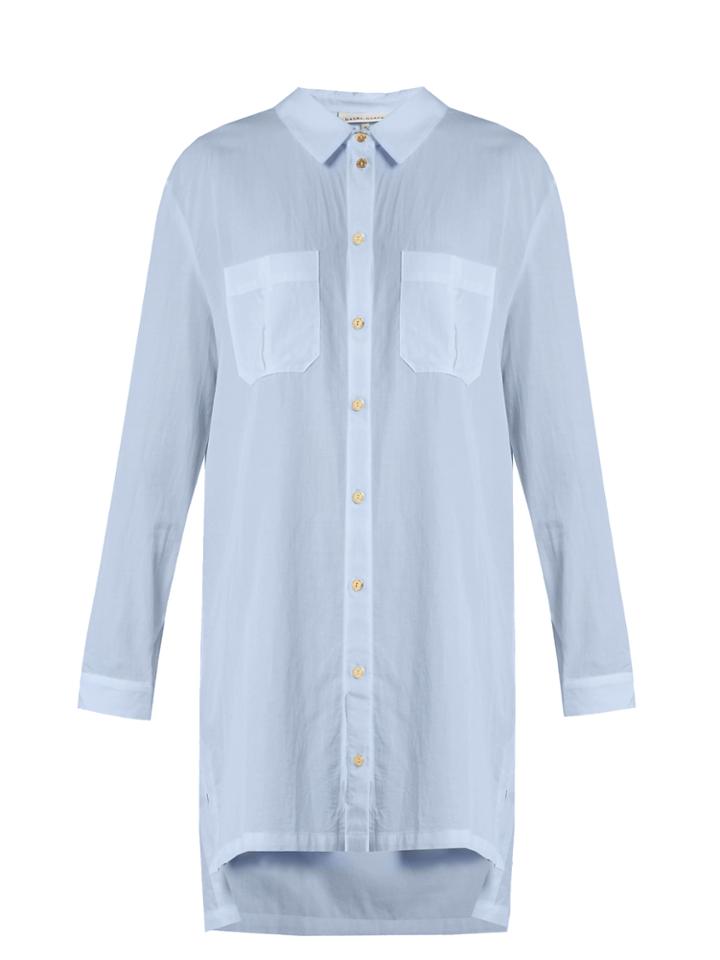 Heidi Klein St Barth Step-hem Cotton Shirtdress