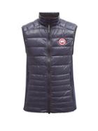 Matchesfashion.com Canada Goose - Hybridge Quilted-down Gilet - Mens - Navy
