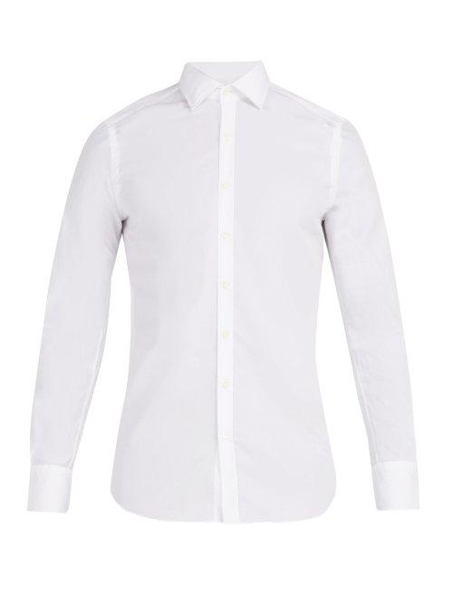 Matchesfashion.com Salle Prive - Curtis Cotton Shirt - Mens - White