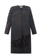 Matchesfashion.com By Walid - Tanita Embroidered 19th-century Silk Coat - Womens - Black