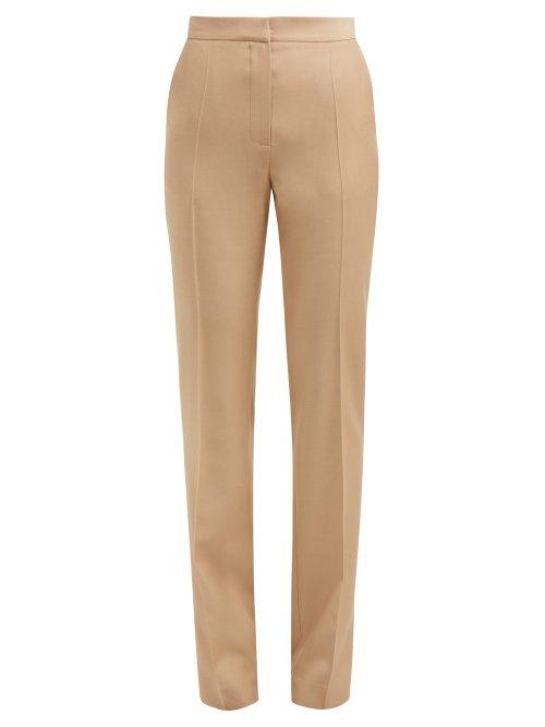 Matchesfashion.com Pallas X Claire Thomson-jonville - Don Juan High Rise Trousers - Womens - Beige