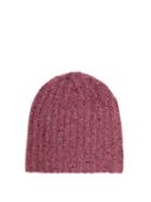 Matchesfashion.com Gabriela Hearst - Donegal Rib Knitted Cashmere Beanie Hat - Womens - Light Pink