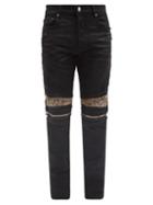 Matchesfashion.com Amiri - Mx2 Bandana Skinny Jeans - Mens - Black