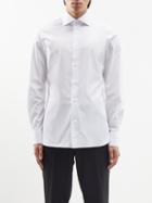 Zegna - Trofeo Cotton-poplin Shirt - Mens - White