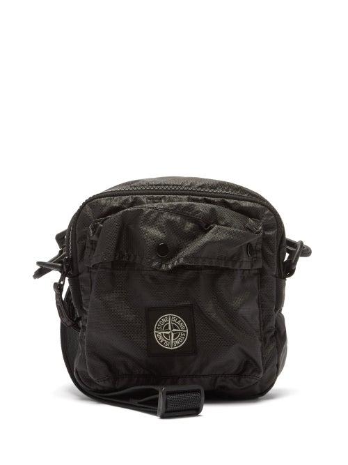 Matchesfashion.com Stone Island - Logo-patch Technical Cross-body Bag - Mens - Black