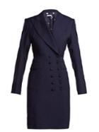Charles Jeffrey Loverboy Dracket Double-breasted Wool Dress