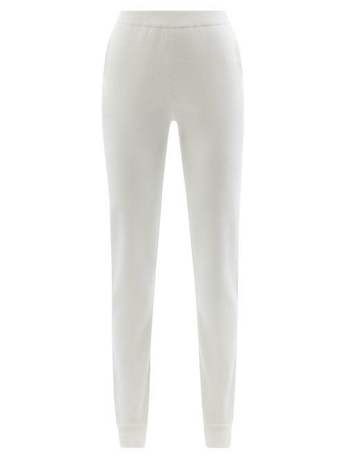Tom Ford - Cashmere-blend Track Pants - Womens - White