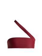 Jade Swim Halo One Shoulder Bandeau Bikini Top