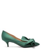 No. 21 Twisted-satin Pumps