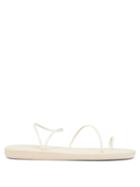Matchesfashion.com Ancient Greek Sandals - Kansiz Fine-strap Faux-leather Sandals - Womens - White