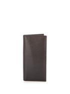 Valextra Vertical Leather Wallet