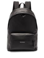 Matchesfashion.com Balenciaga - Explorer Leather Backpack - Mens - Black