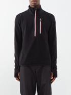 Moncler Grenoble - Half-zip Mid-layer Fleece Jacket - Mens - Black