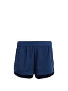 Matchesfashion.com Adidas By Stella Mccartney - Essential Training Shorts - Womens - Blue