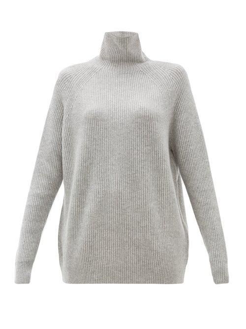 Matchesfashion.com Max Mara - Disco Sweater - Womens - Light Grey