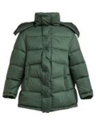 Matchesfashion.com Balenciaga - New Swing Puffer Jacket - Womens - Dark Green