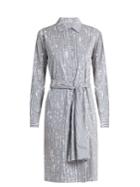 Tomas Maier Painter Striped Cotton-blend Poplin Dress
