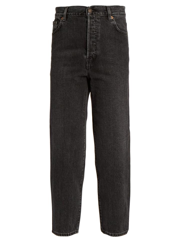 Vetements X Levi's High-rise Cropped Jeans