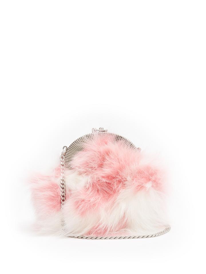 Miu Miu Fox-fur Clutch