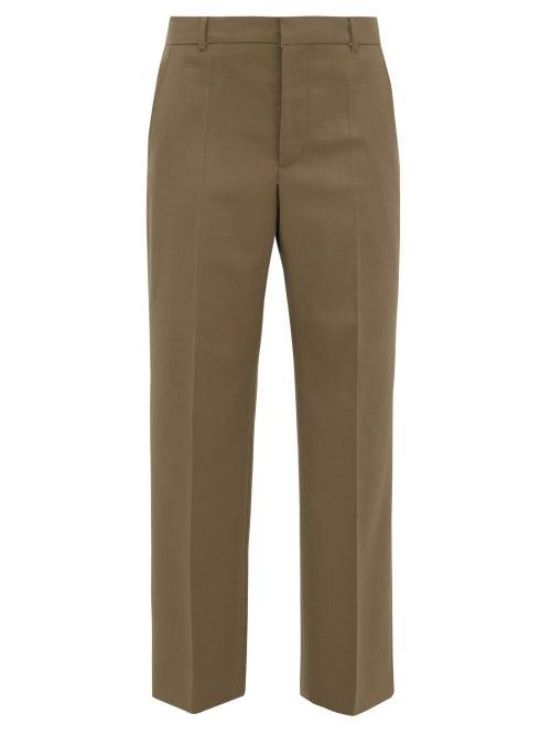 Matchesfashion.com A.p.c. - X Suzanne Koller Eva Twill Straight Leg Trousers - Womens - Brown