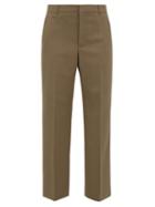 Matchesfashion.com A.p.c. - X Suzanne Koller Eva Twill Straight Leg Trousers - Womens - Brown