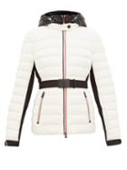 Matchesfashion.com Moncler Grenoble - Bruche Belted Down Filled Jacket - Womens - White