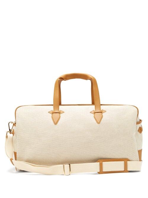 Matchesfashion.com Paravel - Grand Tour Canvas Holdall - Womens - Tan Multi