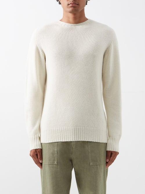 Officine Gnrale - Merino-blend Sweater - Mens - Cream