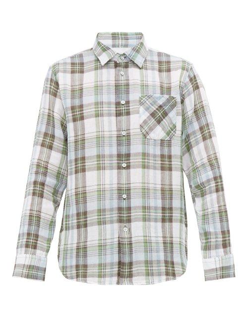 Matchesfashion.com Rag & Bone - Fit 3 Beach Checked Cotton Shirt - Mens - Green Multi