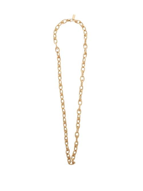 Matchesfashion.com Lauren Rubinski - 14kt Gold Chain-link Necklace - Womens - Yellow Gold