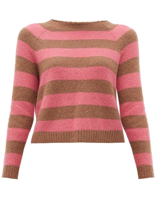 Matchesfashion.com Weekend Max Mara - Calamo Sweater - Womens - Pink Multi