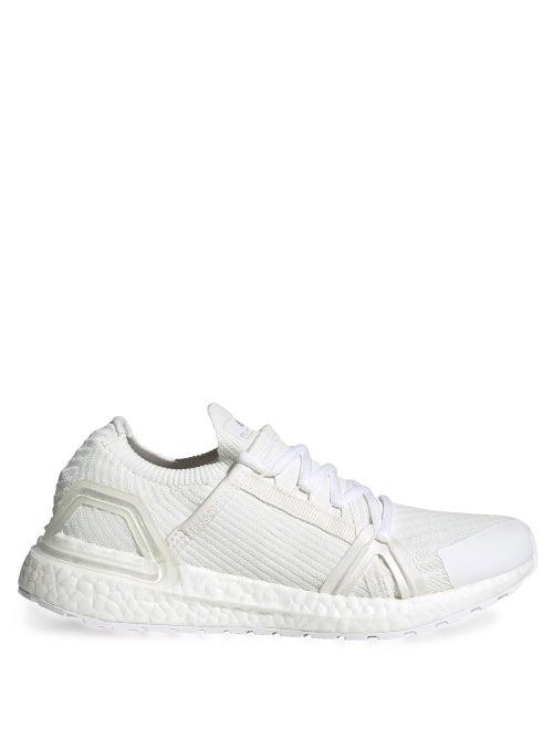 Adidas By Stella Mccartney - Ultraboost 20 Stretch-knit Running Trainers - Womens - White