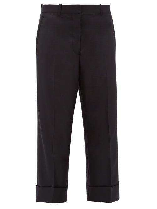 Matchesfashion.com Thom Browne - Tailored Wool Twill Trousers - Womens - Black
