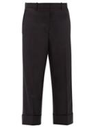 Matchesfashion.com Thom Browne - Tailored Wool Twill Trousers - Womens - Black
