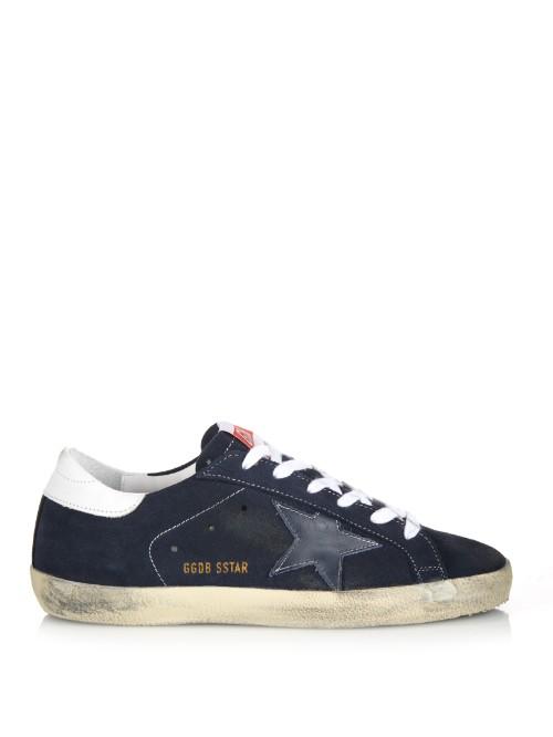 Golden Goose Deluxe Brand Super Star Low-top Suede Trainers