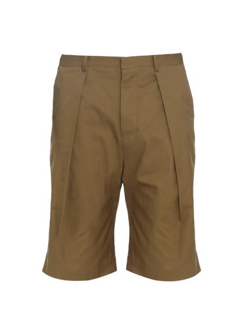 Tomorrowland Wide-leg Cotton Shorts