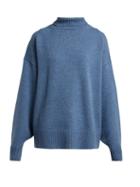 Matchesfashion.com The Row - Pheliana Oversized Cashmere Sweater - Womens - Blue