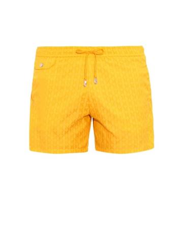 Make Your Odyssey Lido 1 Fin-jacquard Swim Shorts
