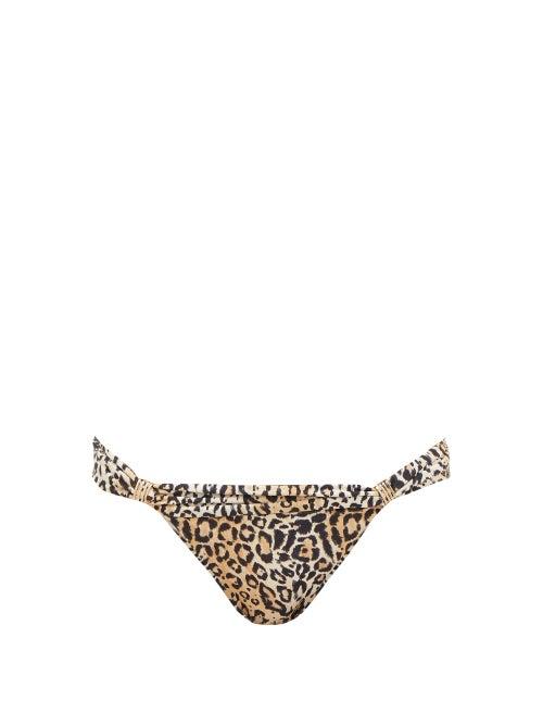 Matchesfashion.com Melissa Odabash - Grenada Leopard Print Bikini Briefs - Womens - Animal