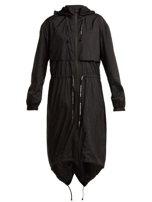 Matchesfashion.com Paco Rabanne - Drawstring Nylon Parka - Womens - Black