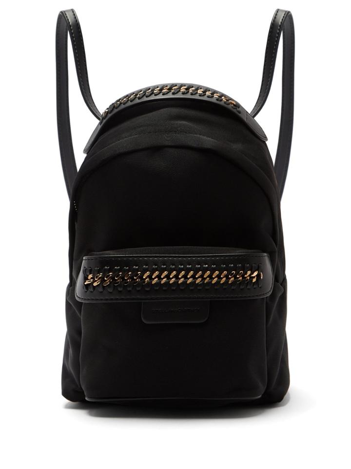 Stella Mccartney Falabella Go Mini Nylon Backpack