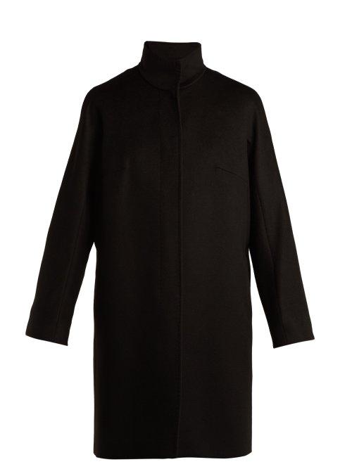 Matchesfashion.com Max Mara Studio - Melina Coat - Womens - Black
