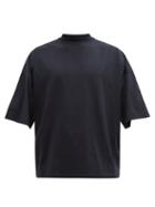 Jil Sander - Oversized Cotton-jersey T-shirt - Mens - Navy