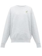 Matchesfashion.com Raey - X Cressida Jamieson Wild Love Sweatshirt - Womens - Grey