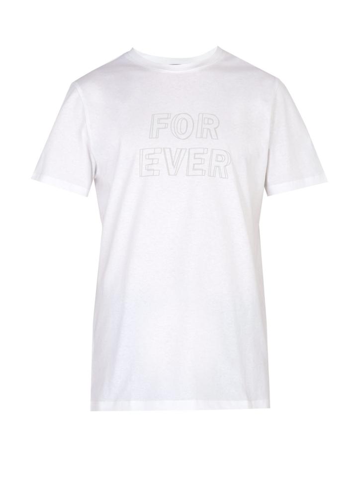 A.p.c. Forever-print T-shirt